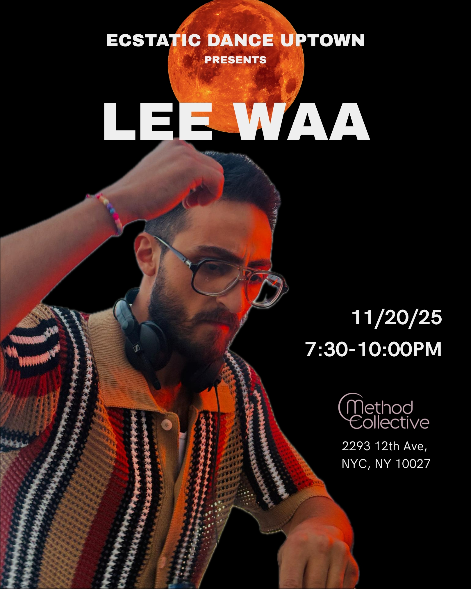 Ecstatic Dance Uptown — flyer